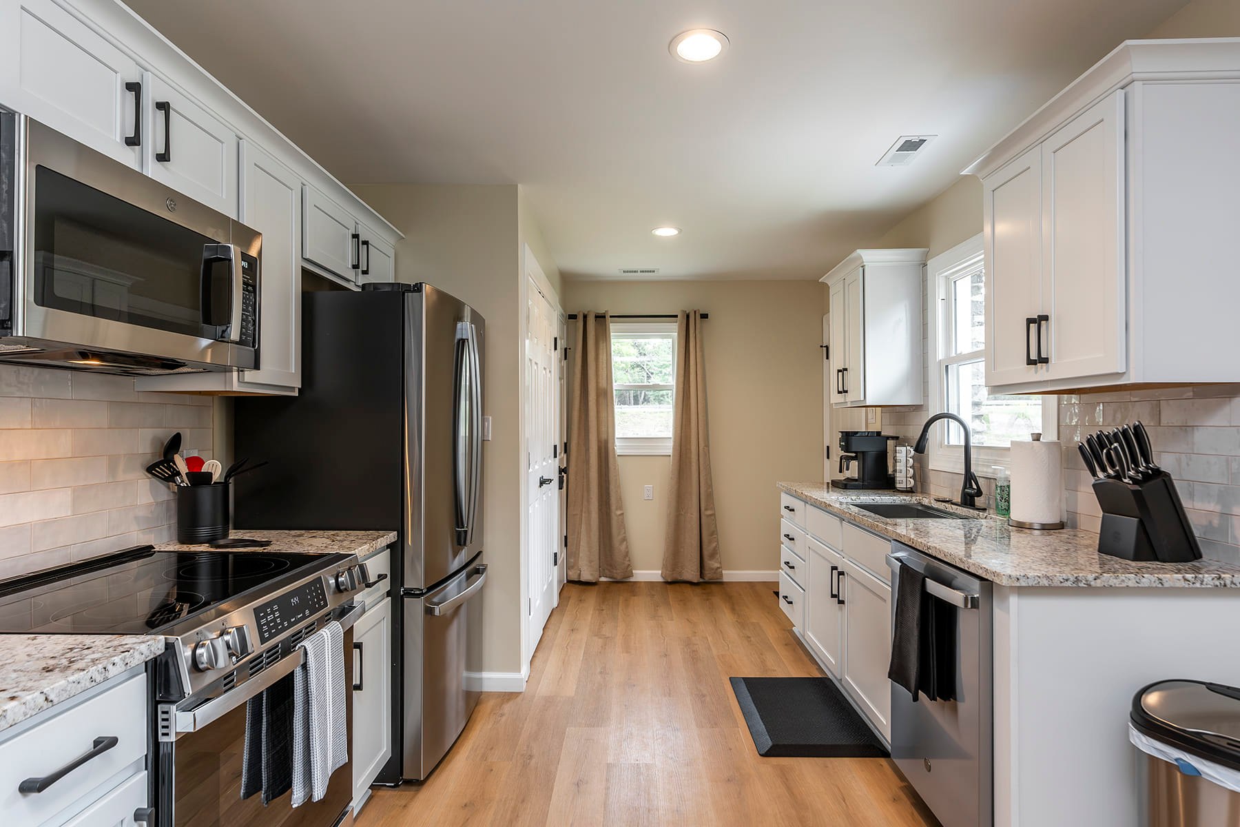 Modern Galley Kitchen renovation